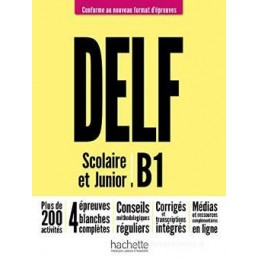 DELF B1 SCOLAIRE ET JUNIOR LIVRE VOL. 1 RIF + AUDIO TELECH ND